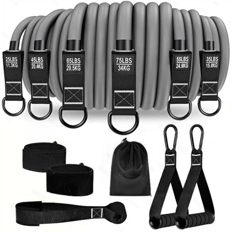Handle‑Assisted Pull-Up Resistance Bands