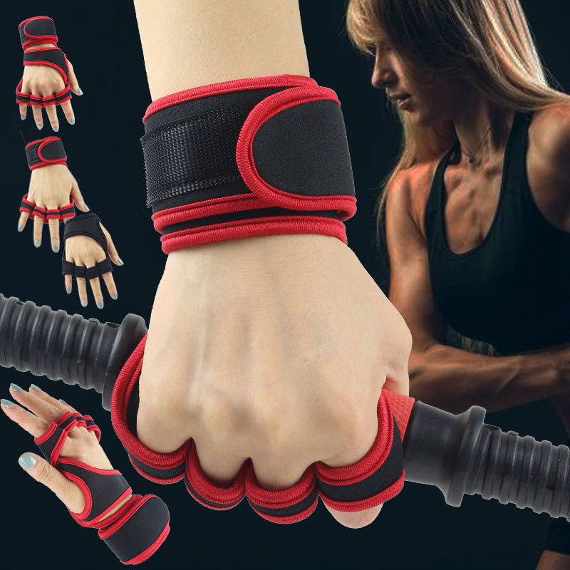 Gym Weightlifting Gloves Half-Finger