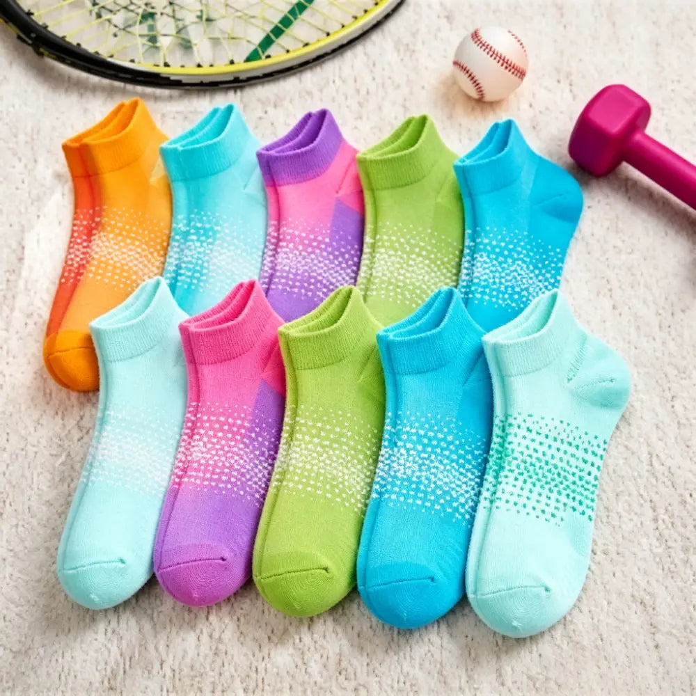 Women’s Low‑Cut Athletic Socks – Breathable Cushioned Ankle Style (6/12 Pairs)
