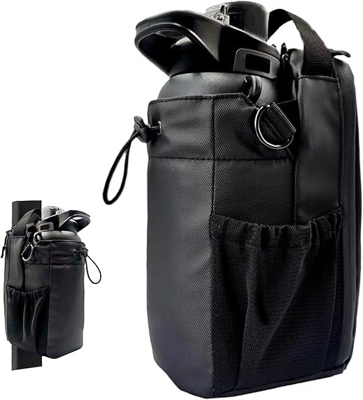 Magnetic Sports Water Bottle Bag with Phone Pouch