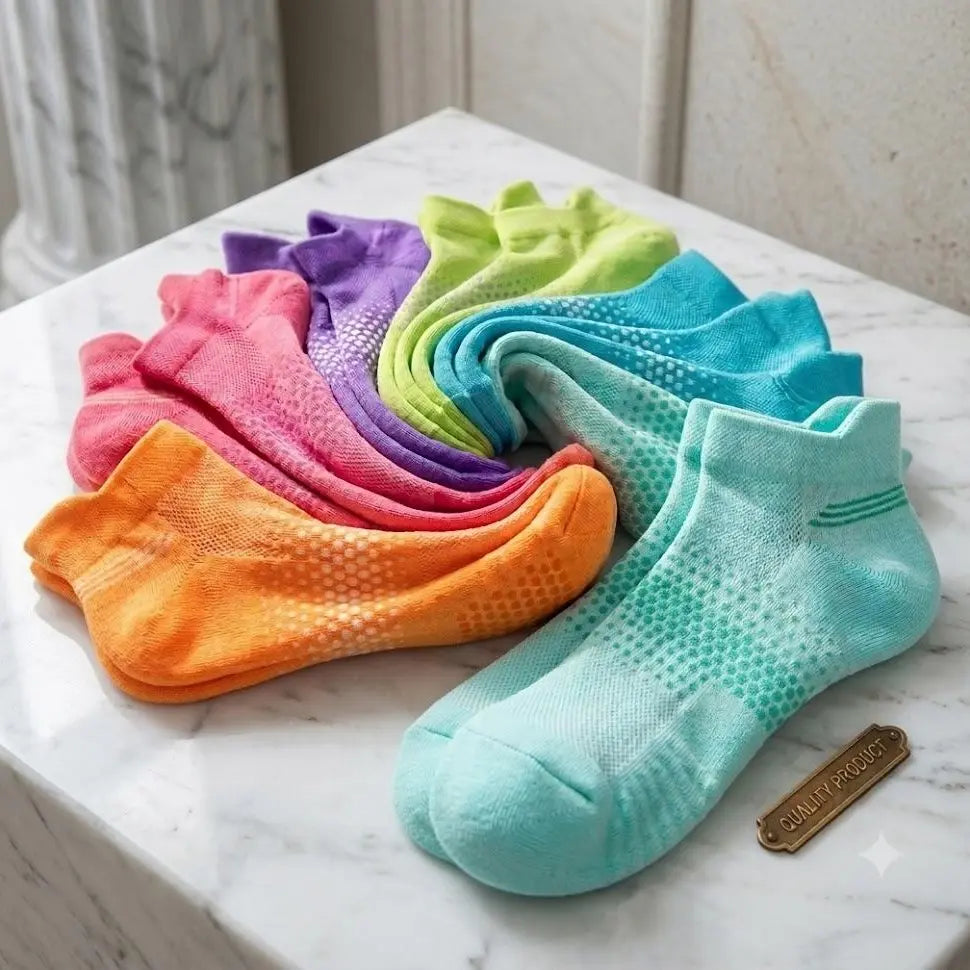 Women’s Low‑Cut Athletic Socks – Breathable Cushioned Ankle Style (6/12 Pairs)