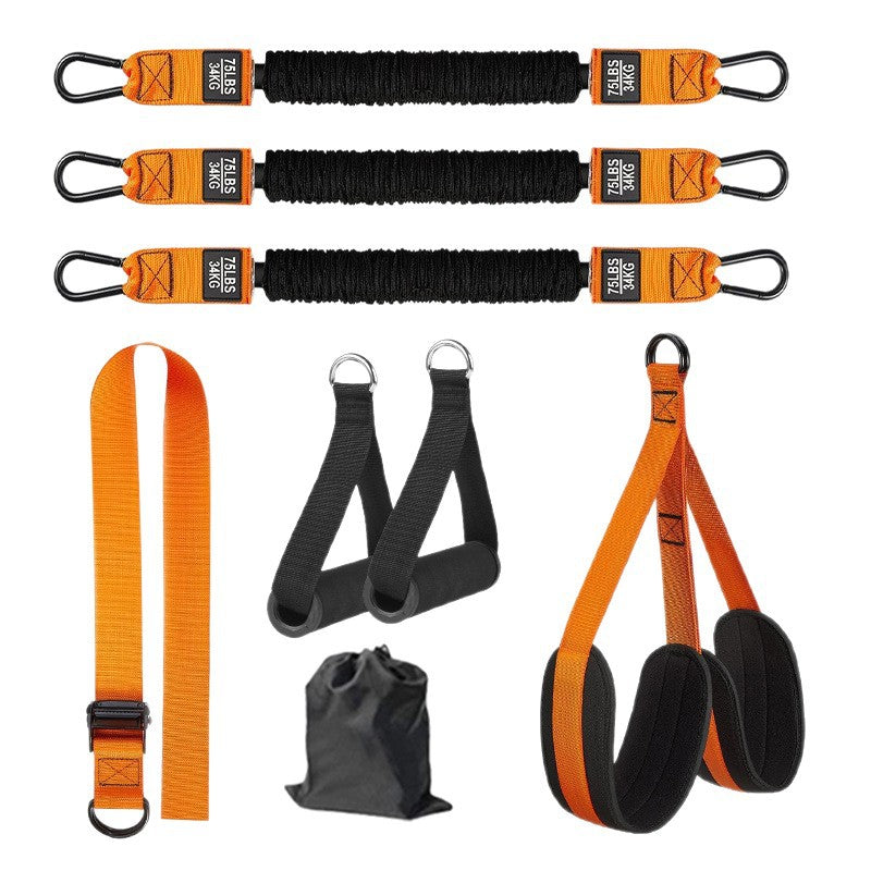 Handle‑Assisted Pull-Up Resistance Bands