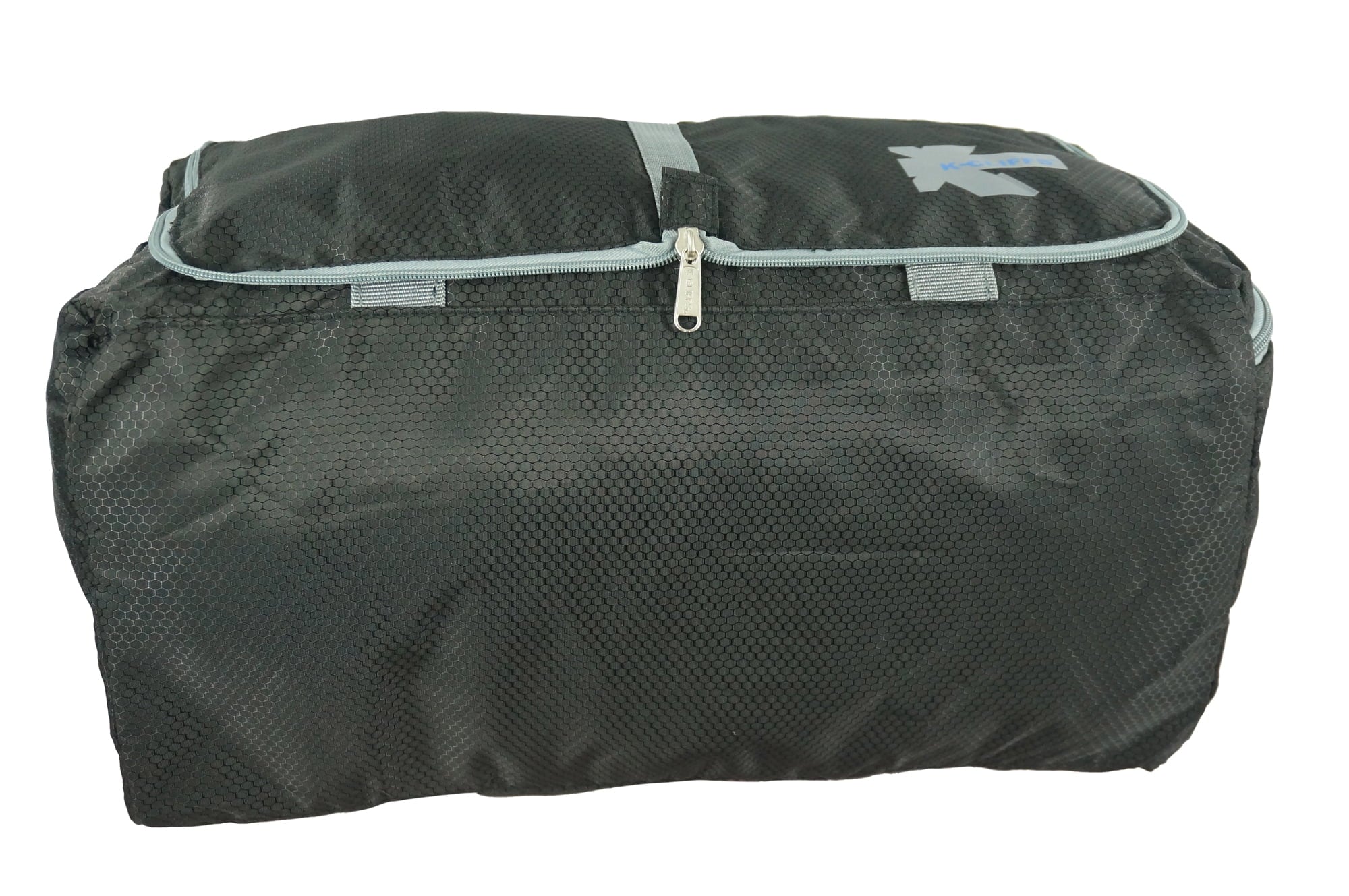 28" Foldable Travel Duffel Bag – Lightweight, Durable Gym & Weekender Bag with Shoe Compartment (Black)