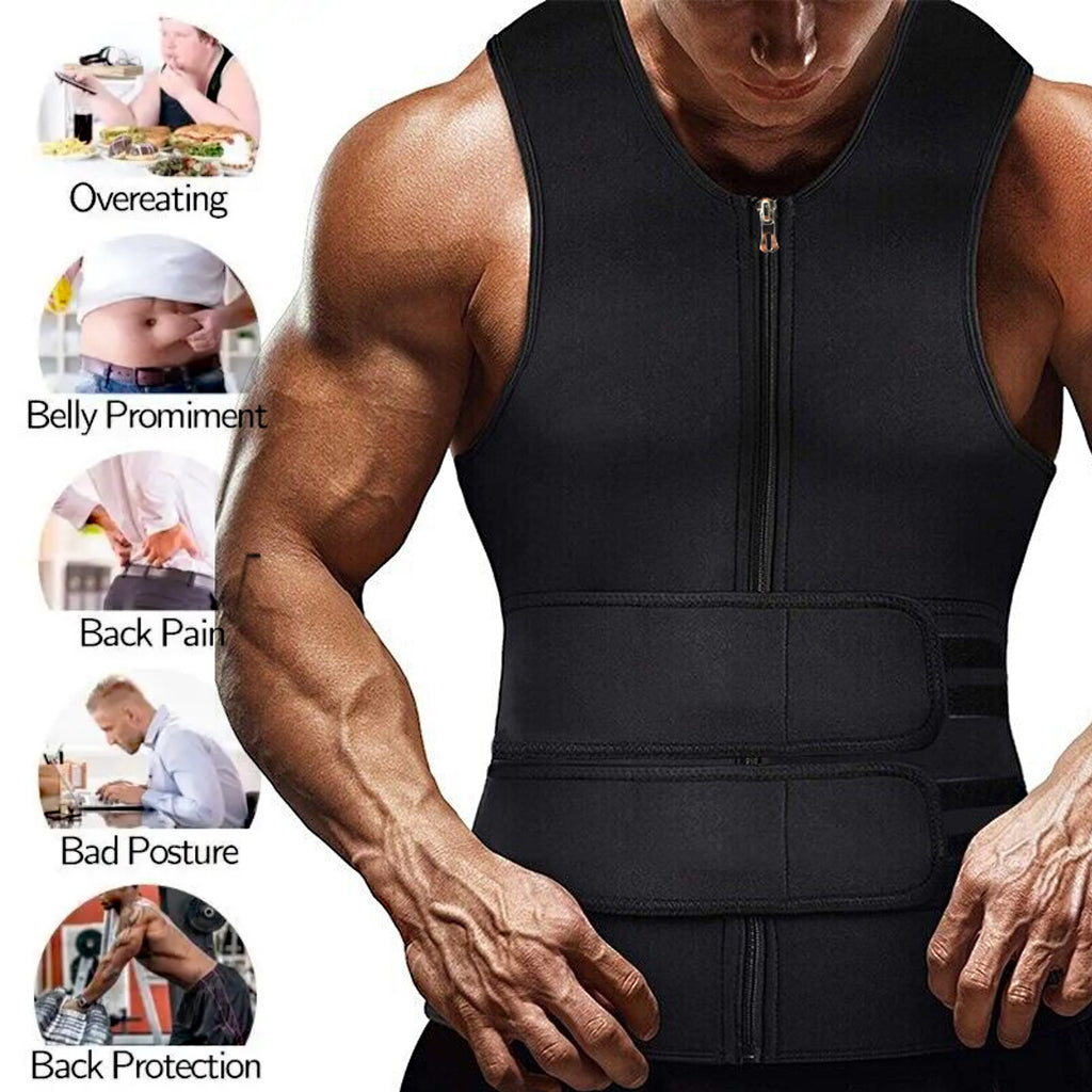 Double‑Strap Training Compression Vest