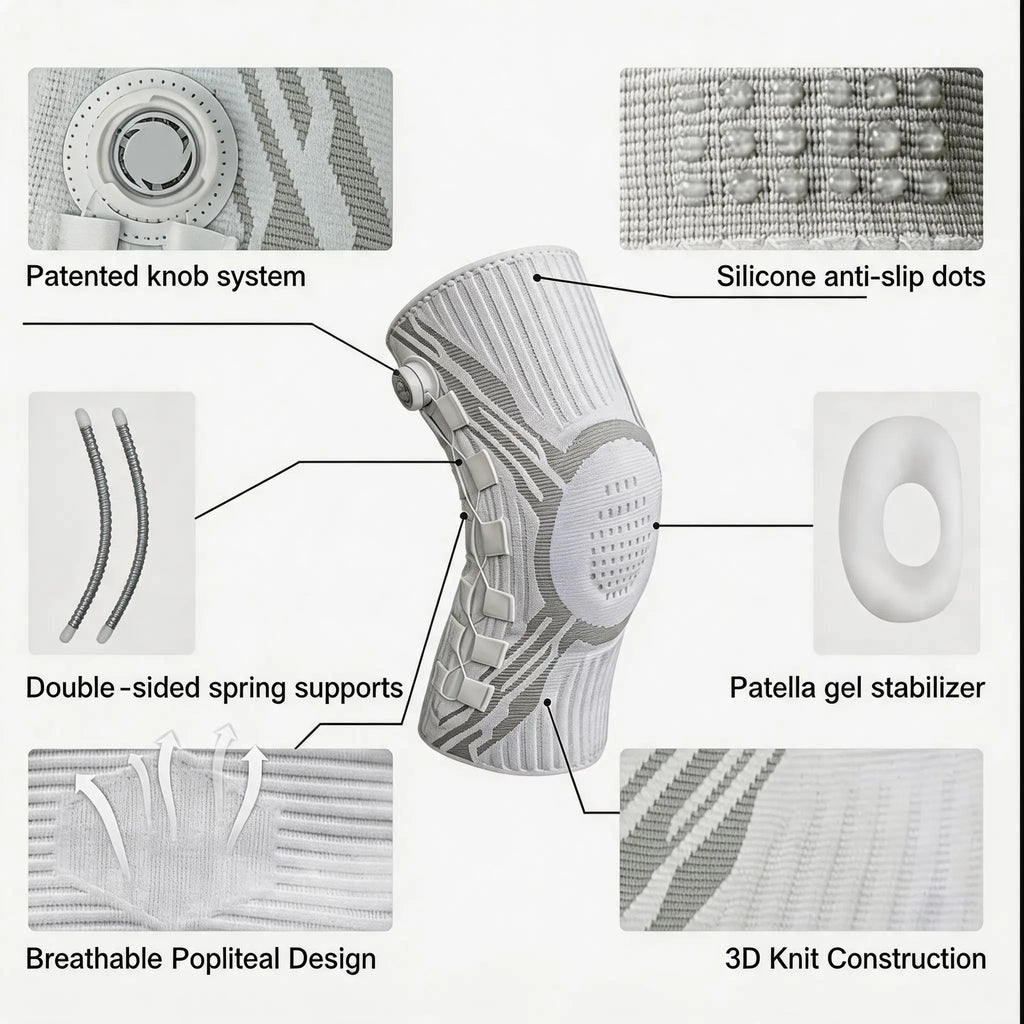 Precision‑Adjust Knee Brace – Targeted Compression for Active Recovery