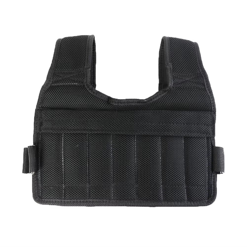 Heavy‑Duty Weighted Workout Vest – 1–50kg Adjustable Training Weight Jacket