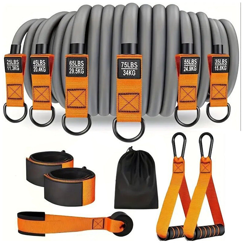 Handle‑Assisted Pull-Up Resistance Bands
