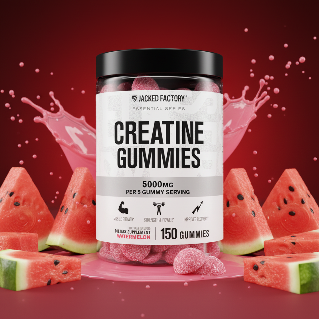 Creatine Gummies - Watermelon Background