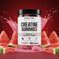 Creatine Gummies - Watermelon Background