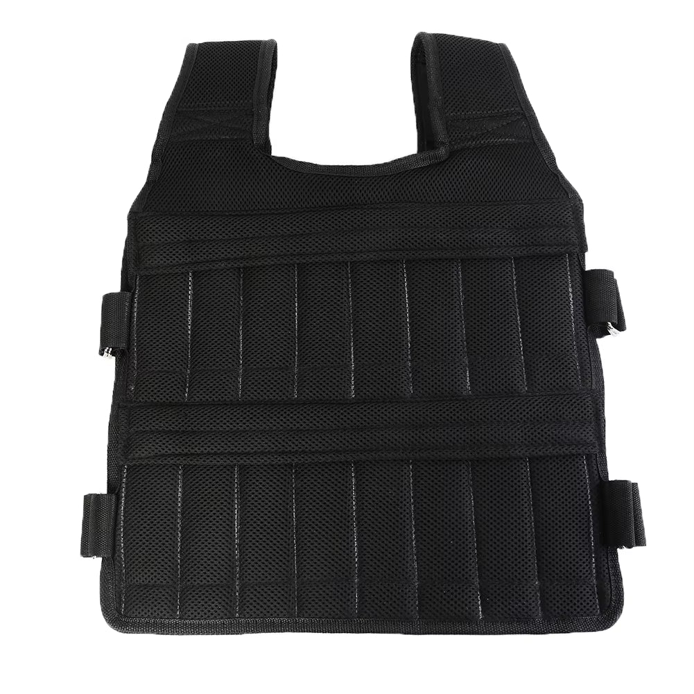 Heavy‑Duty Weighted Workout Vest – 1–50kg Adjustable Training Weight Jacket