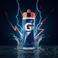 Gatorade Gx Bottle - Dynamic Sports Background